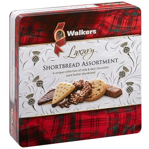 Walkers - Luxury Shortbread Assortment Tin 300g 3 Walkers - Luxury Shortbread Assortment Tin 300g