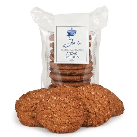 Jen's - Traditional Anzac Biscuits 300g 3 Jen's - Traditional Anzac Biscuits 300g
