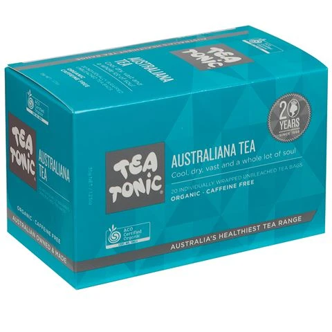 Tea Tonic - Australiana Tea Organic Teabags 3 Tea Tonic - Australiana Tea Organic Teabags