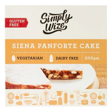 Simply Wize - Gluten Free Siena Panforte Cake 3 Simply Wize - Gluten Free Siena Panforte Cake