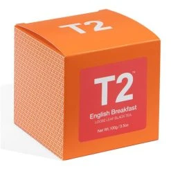 T2 - English Breakfast Loose Leaf Black Tea 100g