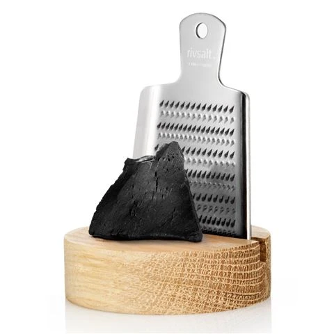 Rivsalt - Raw Liquorice & Grater Set 3pce 3 Rivsalt - Raw Liquorice & Grater Set 3pce