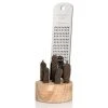 Rivsalt - Java Long Pepper, Grater & Oak Wood Stand Set 3pce 1 Rivsalt - Java Long Pepper, Grater & Oak Wood Stand Set 3pce -Santos Shop 587435 Large