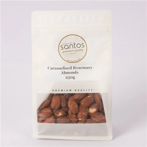 Santos - Caramelised Rosemary Almonds 250g 3 Santos - Caramelised Rosemary Almonds 250g