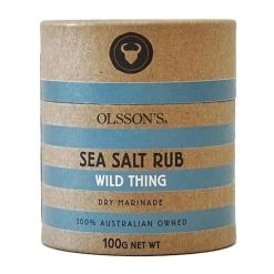 Olsson's - Wild Thing Sea Salt Rub 100g