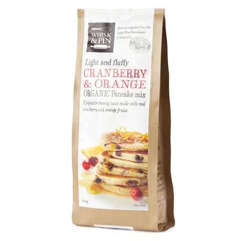 Whisk & Pin - Organic Cranberry And Orange Pancake Mix 3 Whisk & Pin - Organic Cranberry And Orange Pancake Mix