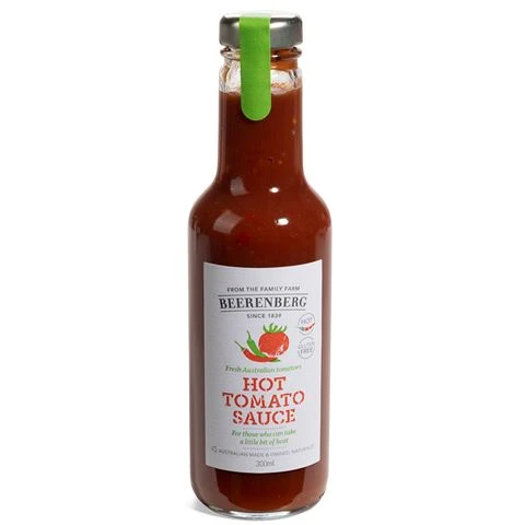 Beerenberg - Hot Tomato Sauce 300ml 3 Beerenberg - Hot Tomato Sauce 300ml