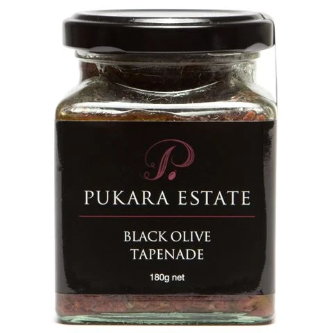 Pukara Estate - Black Olive Tapenade 3 Pukara Estate - Black Olive Tapenade